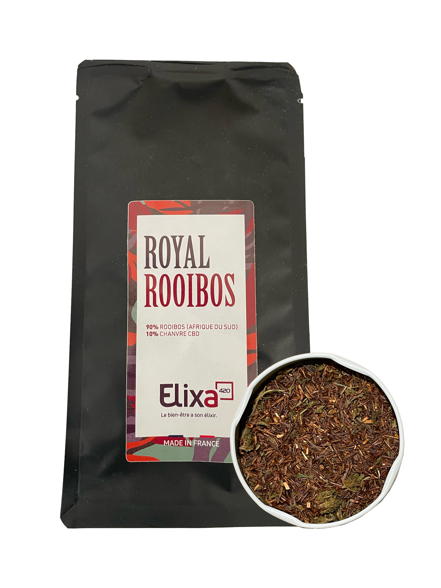 Infusion CBD Bio Royal Rooibos (50 g) – Simplicité et Détente Naturelle