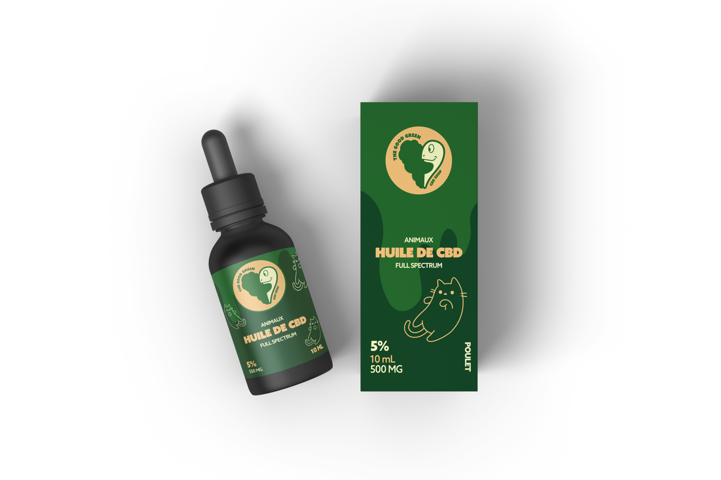 HUILE CBD ANIMAUX 5% (poulet)